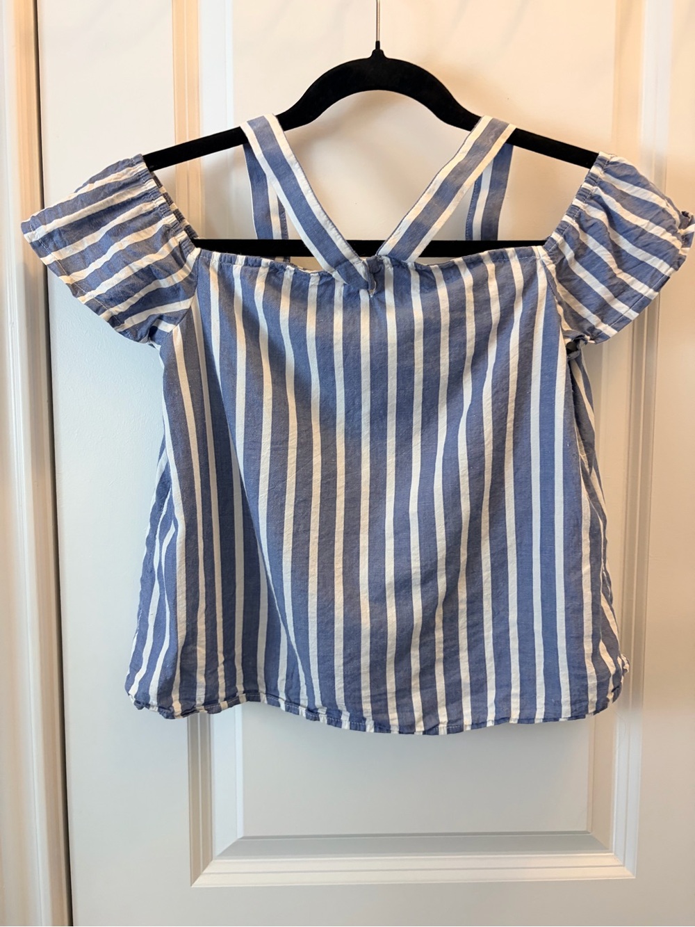 Abercrombie Kids Stripped Blue Size 11/12 Blouse